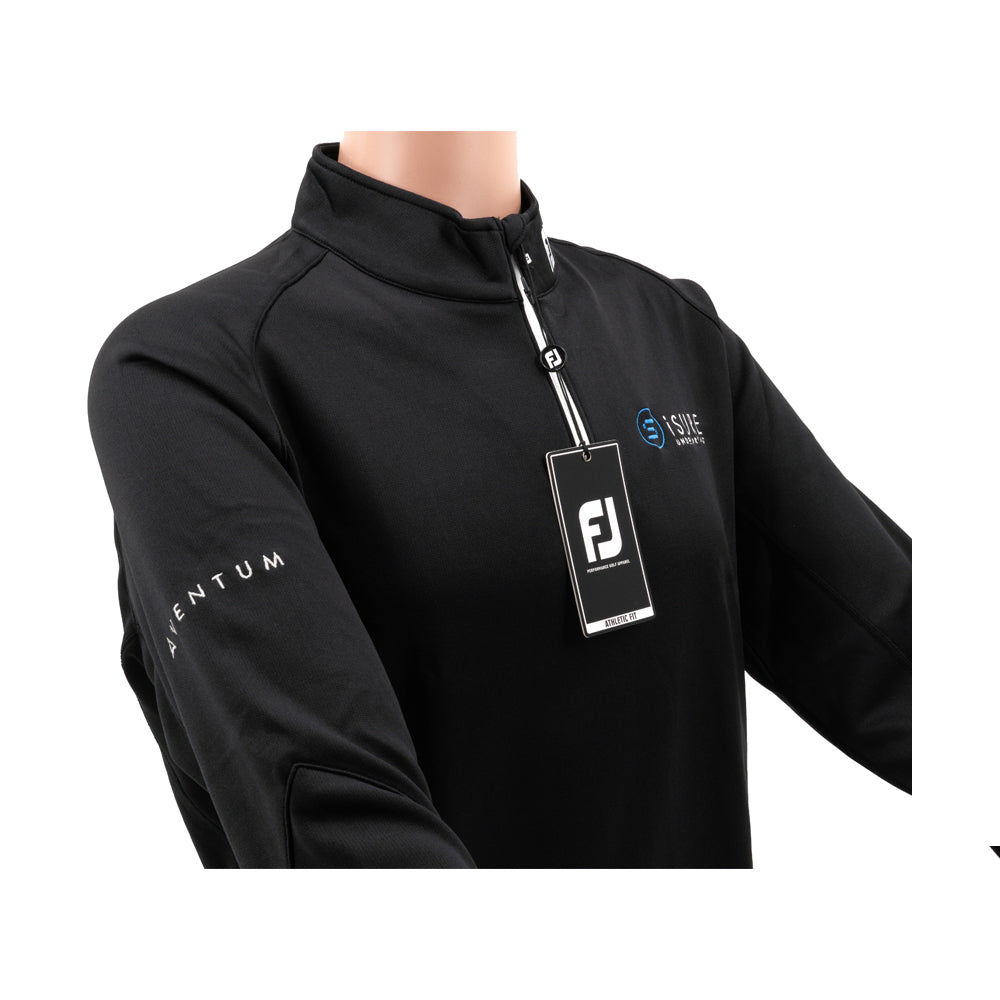 iSure - Quarter Zipped Top - Black