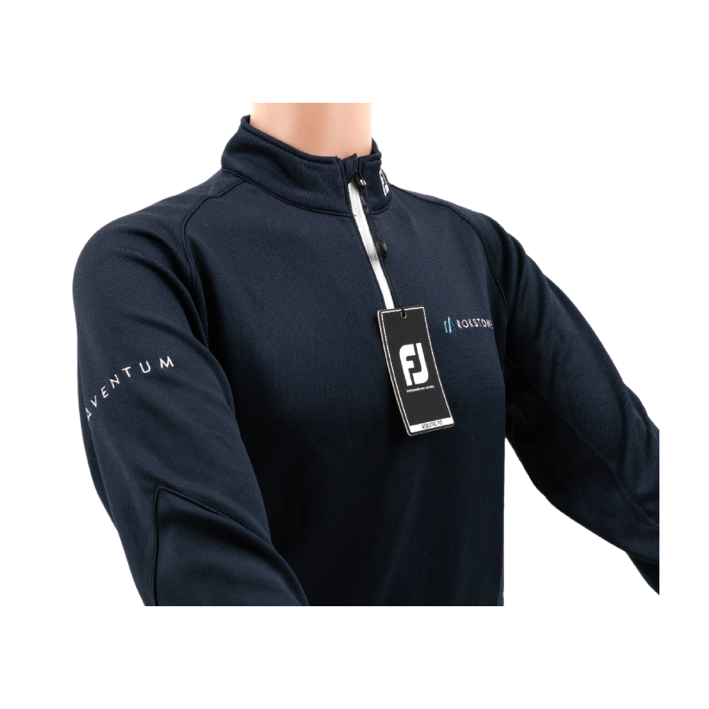 Rokstone - Quarter Zipped Tops - Navy