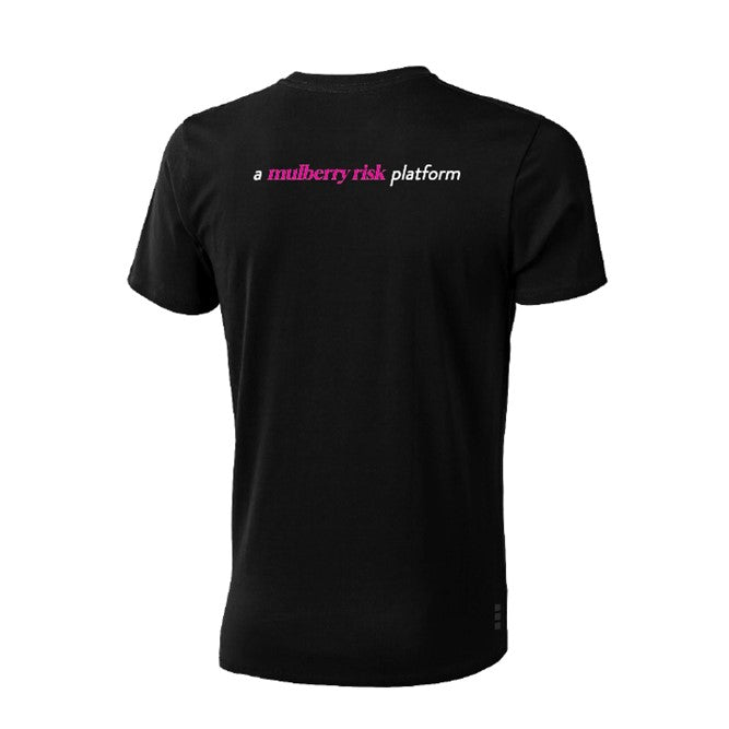 Mulberry Risk - Vancouver Short Sleeve Tshirt - Black