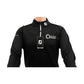 Aura - Quarter Zipped Jacket - Black