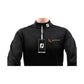 Novus - Quarter Zipped Top - Black