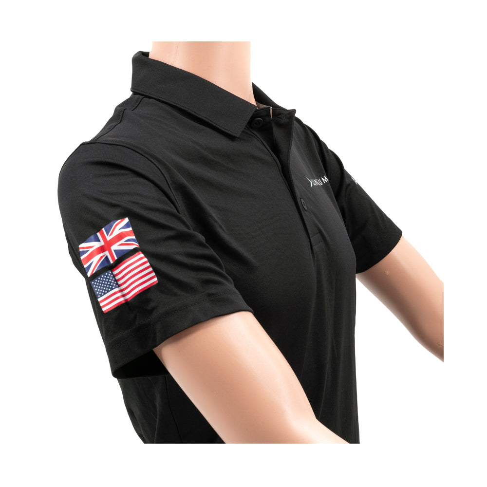 Consilium - Polo Shirt - Black - USA Flag