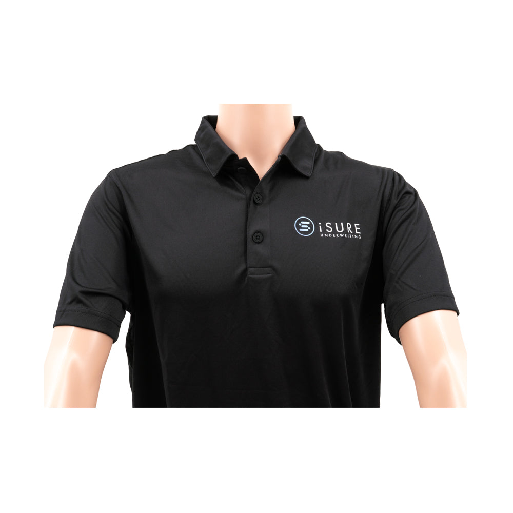 iSure - Polo Shirt - Black