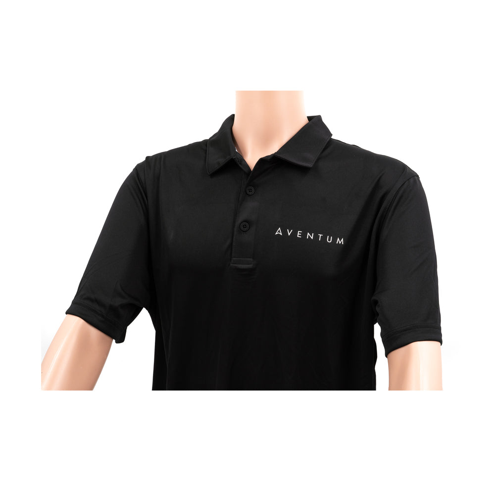 Aventum - Polo Shirt - Black