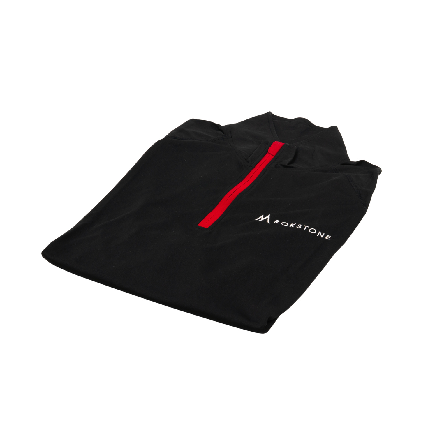 Rokstone - Performance Quarter Zip Black/Red