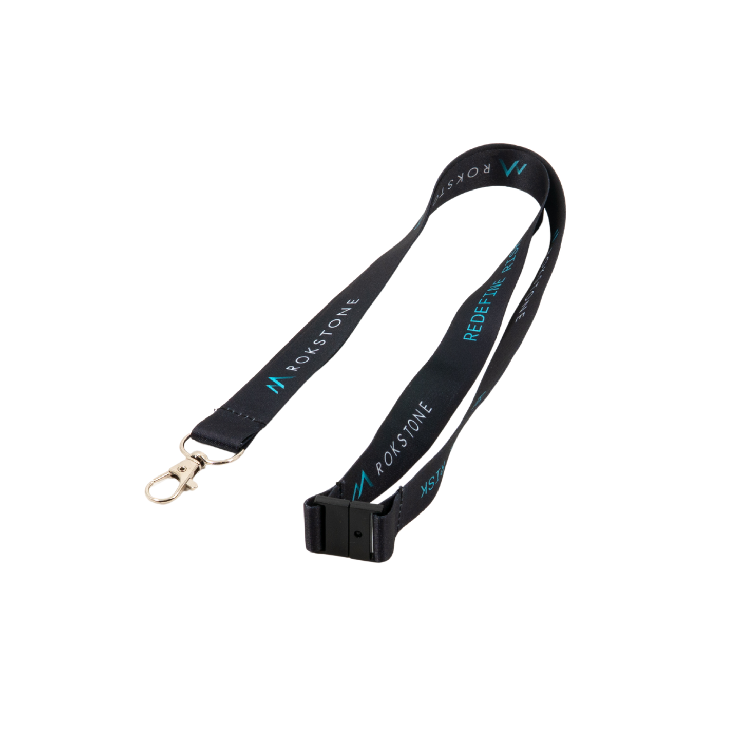 Rokstone - Lanyard - Redefine Risk Navy