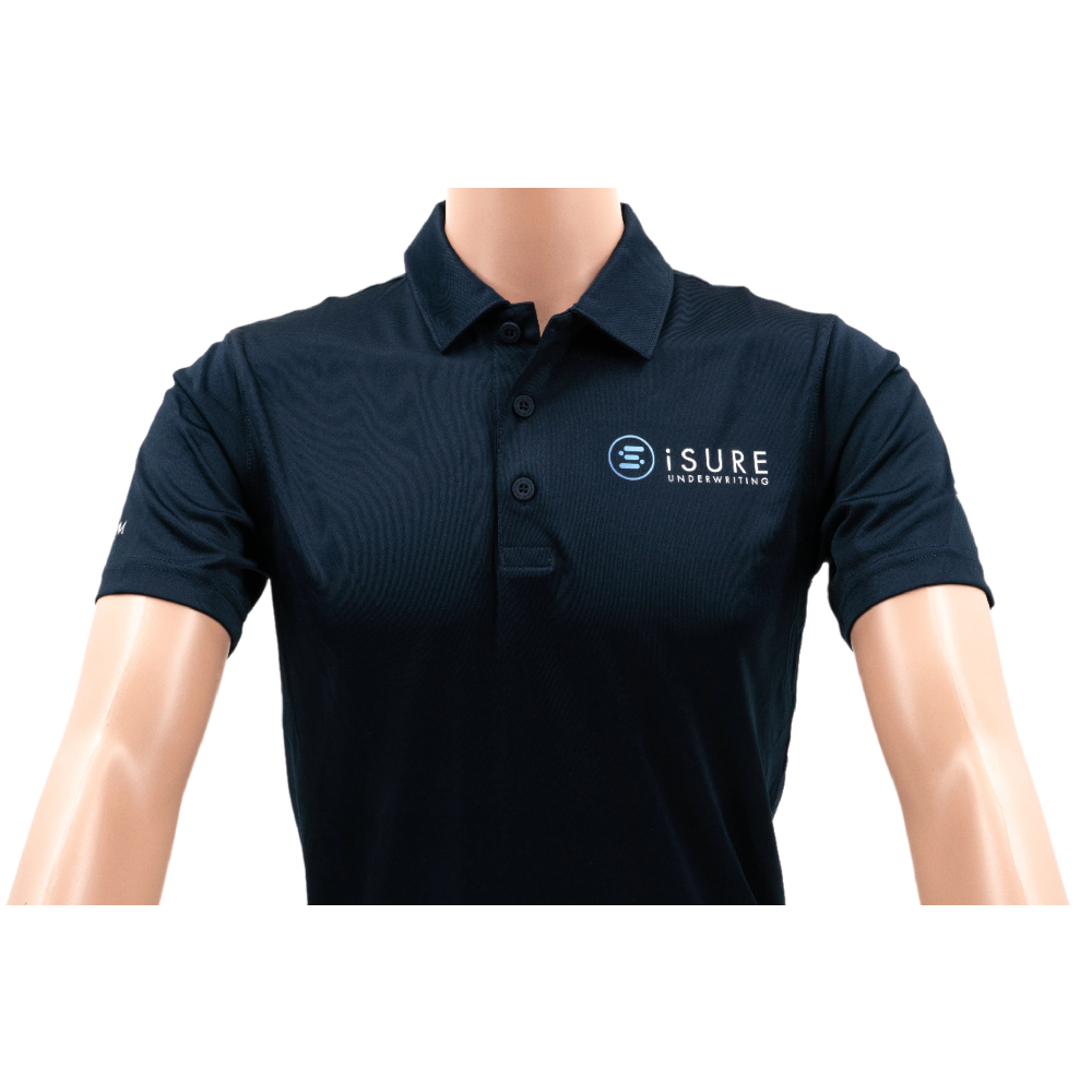 iSure Navy Polo Shirt