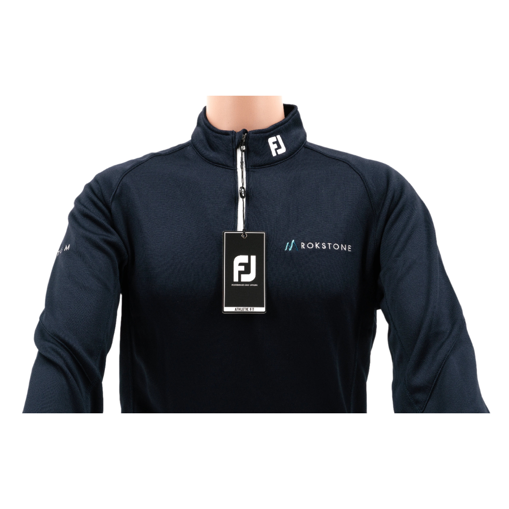 Rokstone - Quarter Zipped Tops - Navy