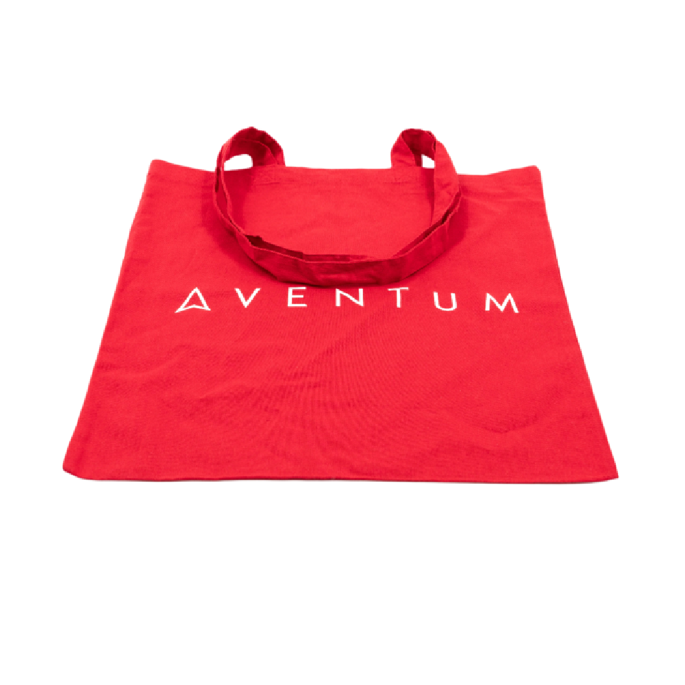 Aventum Red Tote Bags